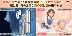 名古屋の訪問介護いっぽ・女性スタッフによる安心の入浴介助と家事支援